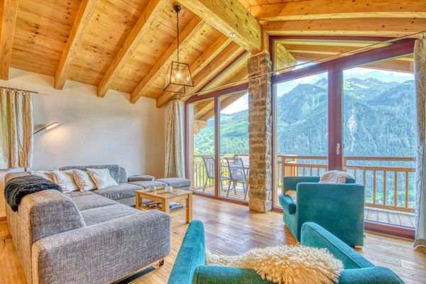  Chalet Maiskogel 13a  - Wohnzimmer