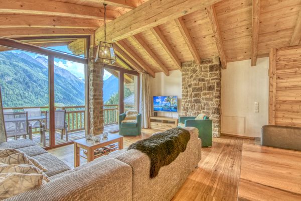  Chalet Maiskogel 13a  - Wohnzimmer