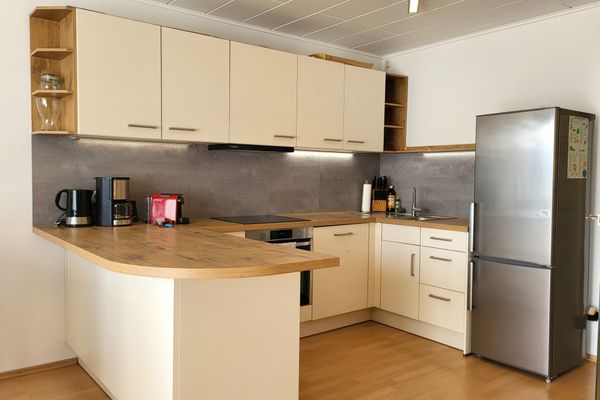  Ferienwohnung Bergblick Ferienwohnungen in Weissensee - Küche / Küchenzeile