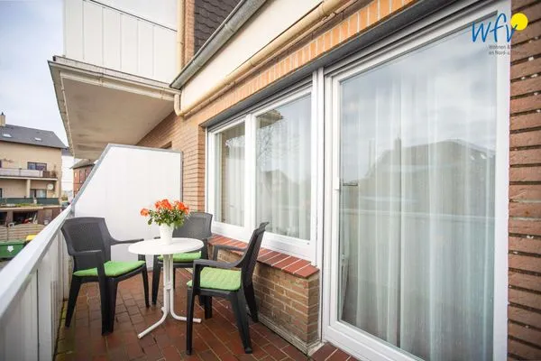 Balkon Alter Damenpfad 3 Ferienwohnung Inselnest