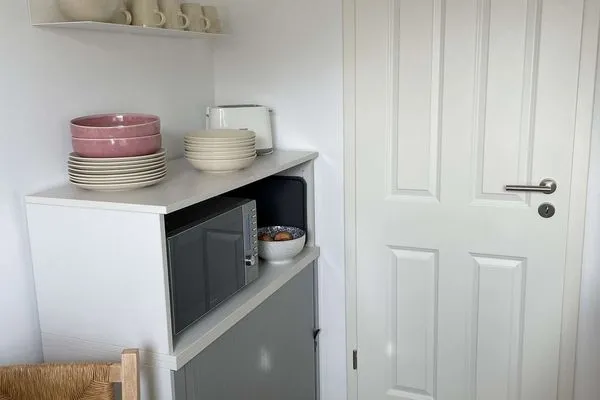 Küche / Küchenzeile Haus Richthofenstraße 20 e Ferienwohnung Glück Ahoi