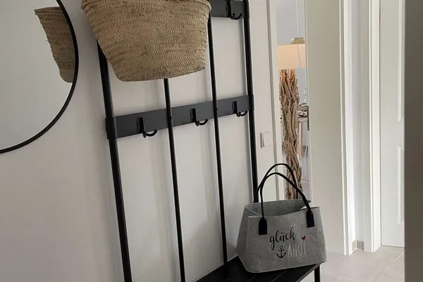 Dekoratives Detail Haus Richthofenstraße 20 e Ferienwohnung Glück Ahoi