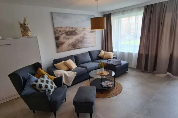 Wohnzimmer Haus Richthofenstraße 20 e Ferienwohnung Glück Ahoi