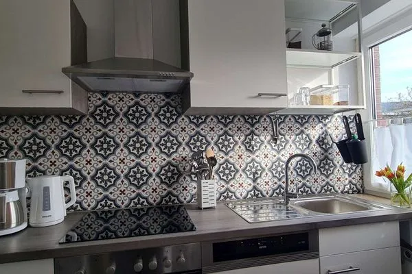 Küche / Küchenzeile Haus Richthofenstraße 20 e Ferienwohnung Glück Ahoi