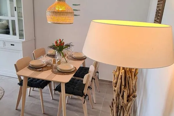 Wohnzimmer Haus Richthofenstraße 20 e Ferienwohnung Glück Ahoi