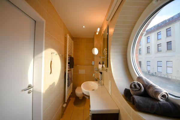 Poseidon Ferienwohnung 1/1 Wangerooge - Badezimmer
