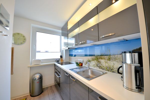 Poseidon Ferienwohnung 2/1 Wangerooge - Küche / Küchenzeile