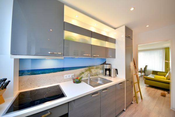 Poseidon Ferienwohnung 2/1 Wangerooge - Küche / Küchenzeile