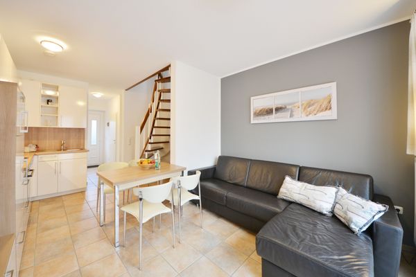  Ferienwohnung Mittelpunkt - Haus Mittelpunkt Wangerooge - Wohnzimmer