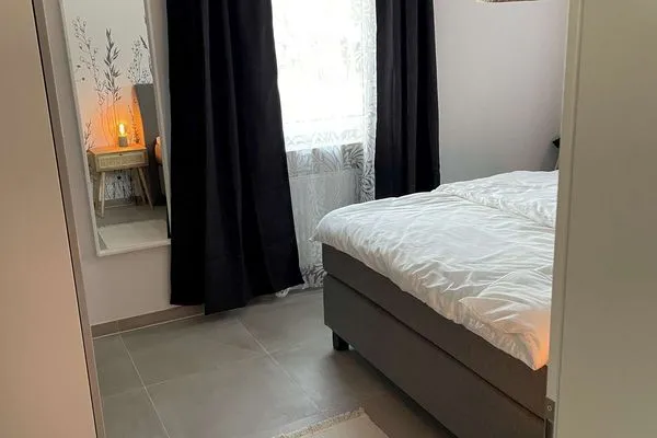 Schlafzimmer Haus Richthofenstraße 20 e Ferienwohnung Glück Ahoi