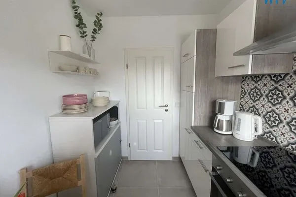 Küche / Küchenzeile Haus Richthofenstraße 20 e Ferienwohnung Glück Ahoi