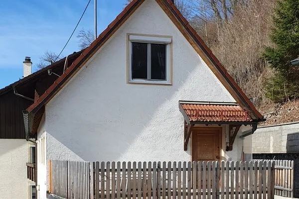 Fassade / Eingang  Ferienwohnung "Amperschlucht"