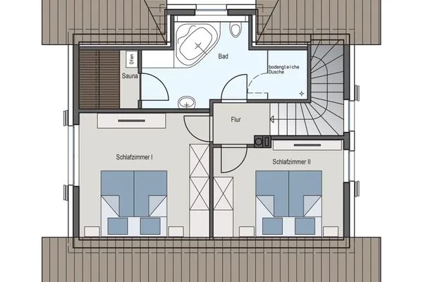 Grundriss  Ferienhaus Seeschwalbe 37
