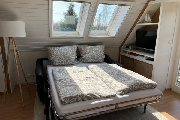 FH Tannenwieck - FH Tannenwieck/ Ferienwohnung Seeadler (DG)  - Wohnzimmer