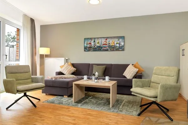 Living room Haus Südwester Austernperle