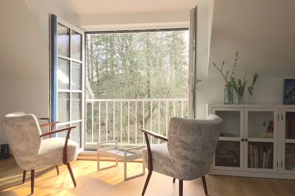 Gartenblick  Ferienwohnung "Wasserburg"