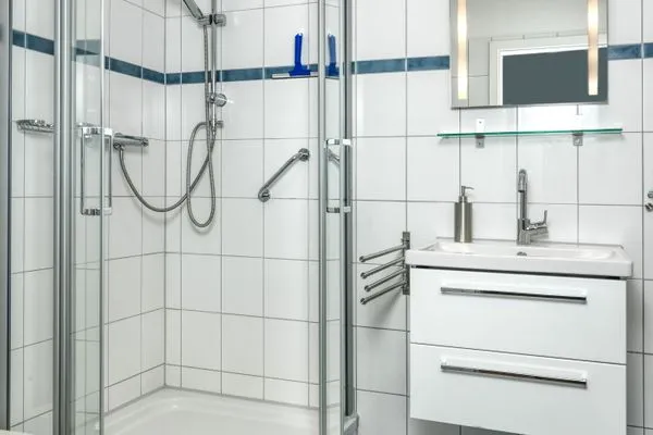 Bathroom Landhaus Residenz Kirchsee Ostseetraum