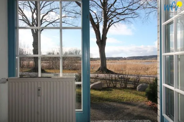 Direkter Blick auf Neuensiener See Ferienappartements Am Neuensiener See Ferienwohnung 2