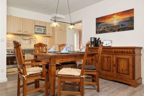 Wohnzimmer Ostsee Residenz Meeresblick Albatros