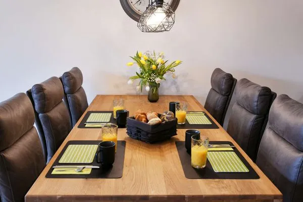 Wohnzimmer Villa Petersen Ferienwohnung 2