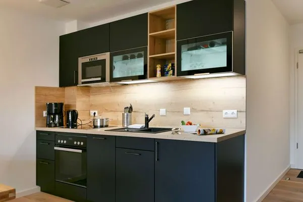 Küche / Küchenzeile Villa Petersen Ferienwohnung 2