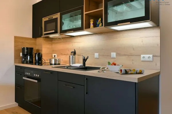 Küche / Küchenzeile Villa Petersen Ferienwohnung 2