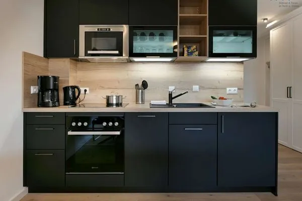 Küche / Küchenzeile Villa Petersen Ferienwohnung 2