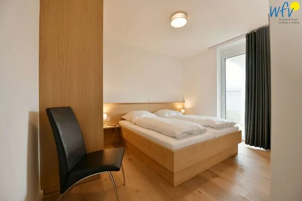 Schlafzimmer Villa Petersen Ferienwohnung 2