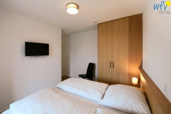 Schlafzimmer Villa Petersen Ferienwohnung 2