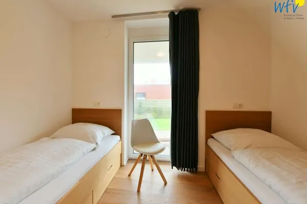 Schlafzimmer Villa Petersen Ferienwohnung 2