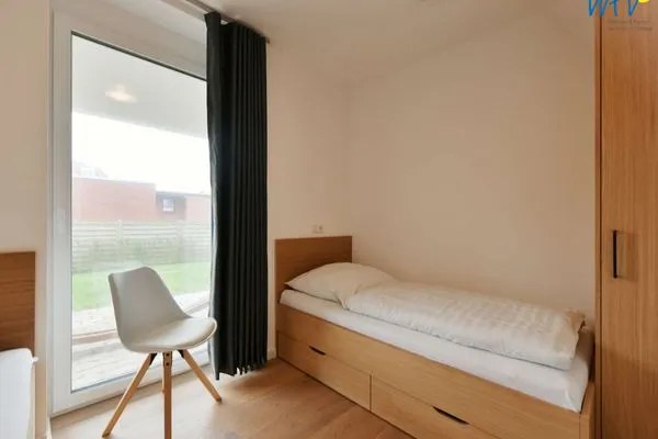 Schlafzimmer Villa Petersen Ferienwohnung 2