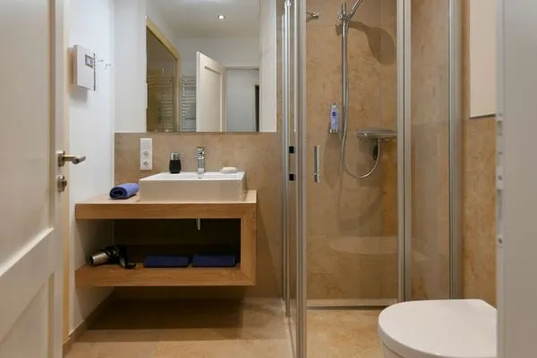 Badezimmer Villa Petersen Ferienwohnung 2