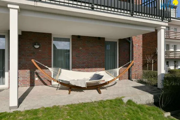 Terrasse Villa Petersen Ferienwohnung 2