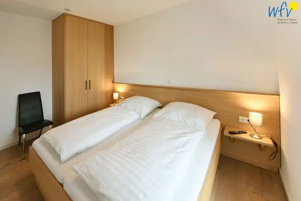 Schlafzimmer Villa Petersen Ferienwohnung 2