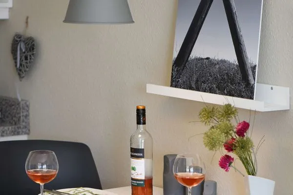 Wohnzimmer Haus Bahnhofstraße 11a Ferienwohnung 7