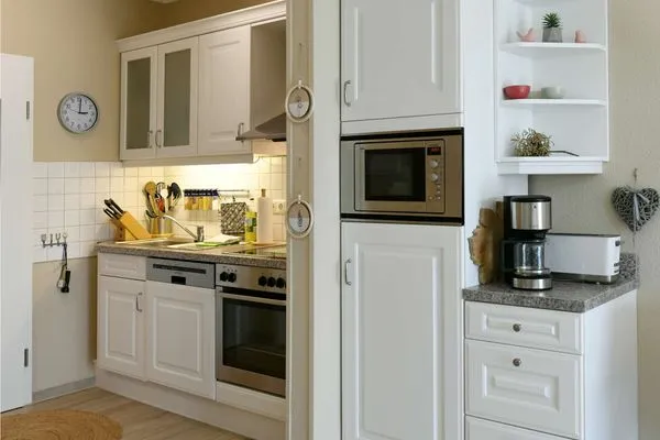 Küche / Küchenzeile Haus Bahnhofstraße 11a Ferienwohnung 7