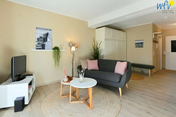 Wohnzimmer Haus Bahnhofstraße 11a Ferienwohnung 7