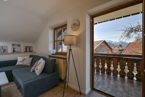  Ferienwohnung Bergsommer Ferienwohnungen in Schwangau - Wohnzimmer