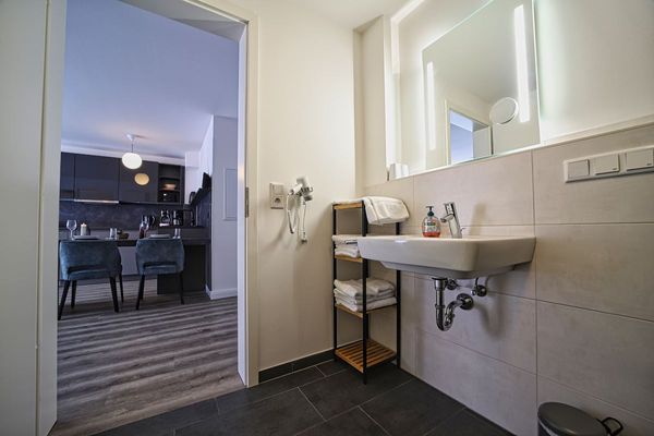  Amrum Residenz Whg. 10 Wittdün - Badezimmer