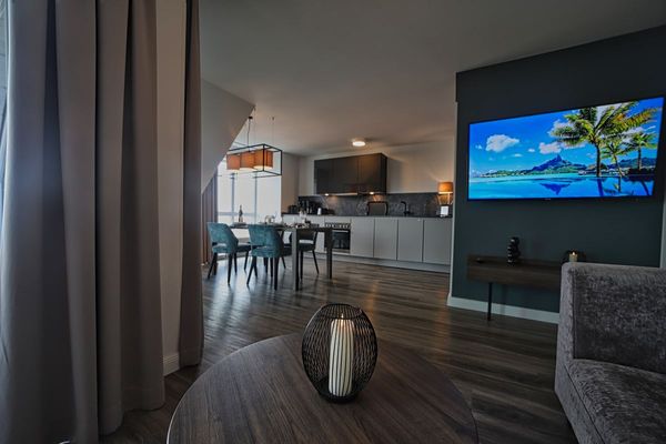  Amrum Residenz Whg. 12 Wittdün - Wohnzimmer