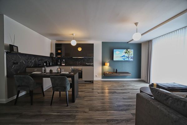  Amrum Residenz Whg. 3 Wittdün - Wohnzimmer