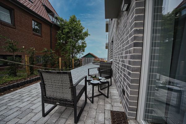  Amrum Residenz Whg. 3 Wittdün - Terrasse