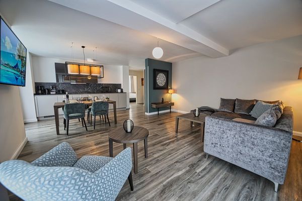  Amrum Residenz Whg. 4 Wittdün - Wohnzimmer