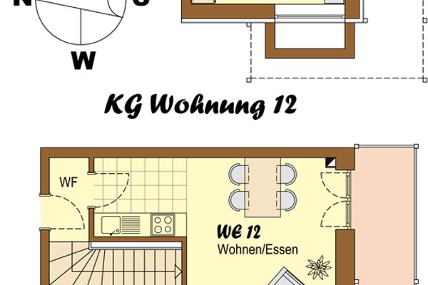  Strand Residenz Whg. 12 Strandläufer Wittdün - 