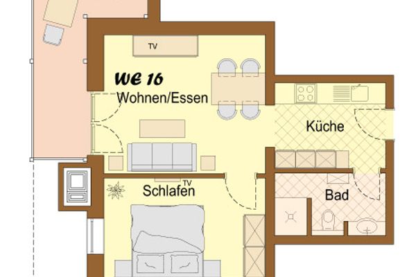  Strand Residenz Whg. 16 Möwennest Wittdün - 