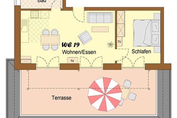  Strand Residenz Whg. 19 Hafenperle Wittdün - 
