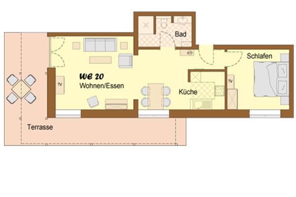  Strand Residenz Whg. 20 Pesel Tidenkieker Wittdün - 