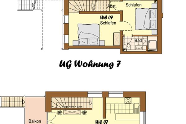  Strand Residenz Strandhaus 7 Königliche Auszeit Wittdün - 