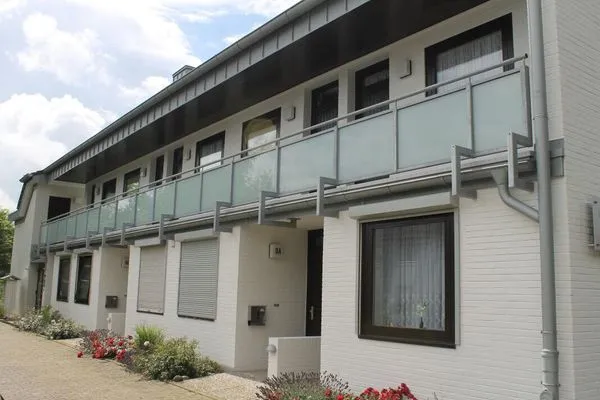 Haus Dortmund FeWo 1 Duhnen - Fassade / Eingang