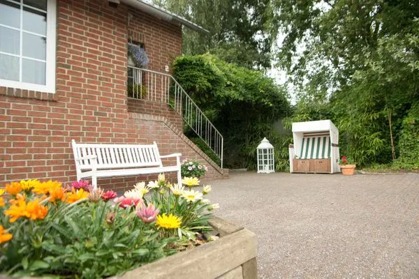 Haus Kirsten Duhnen FeWo 6 Duhnen - Fassade / Eingang